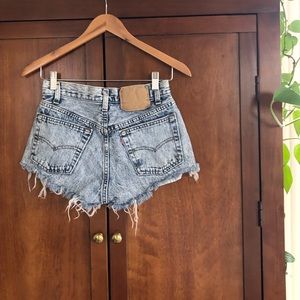 Vintage Levi Cutoffs